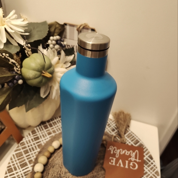 🎉EUC Corkcicle Brand Waterman 25 oz Stainless Steel Thermos Bottle, Matte Blue - Picture 5 of 9